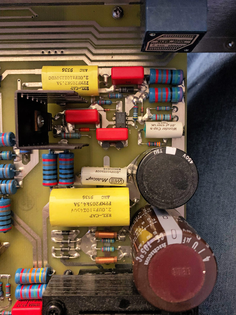 Audio Research LS7 Preamp Restoration by Sean Rose