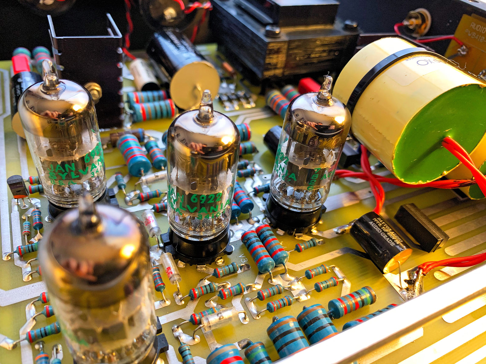 Audio Research LS7 Preamp Restoration by Sean Rose
