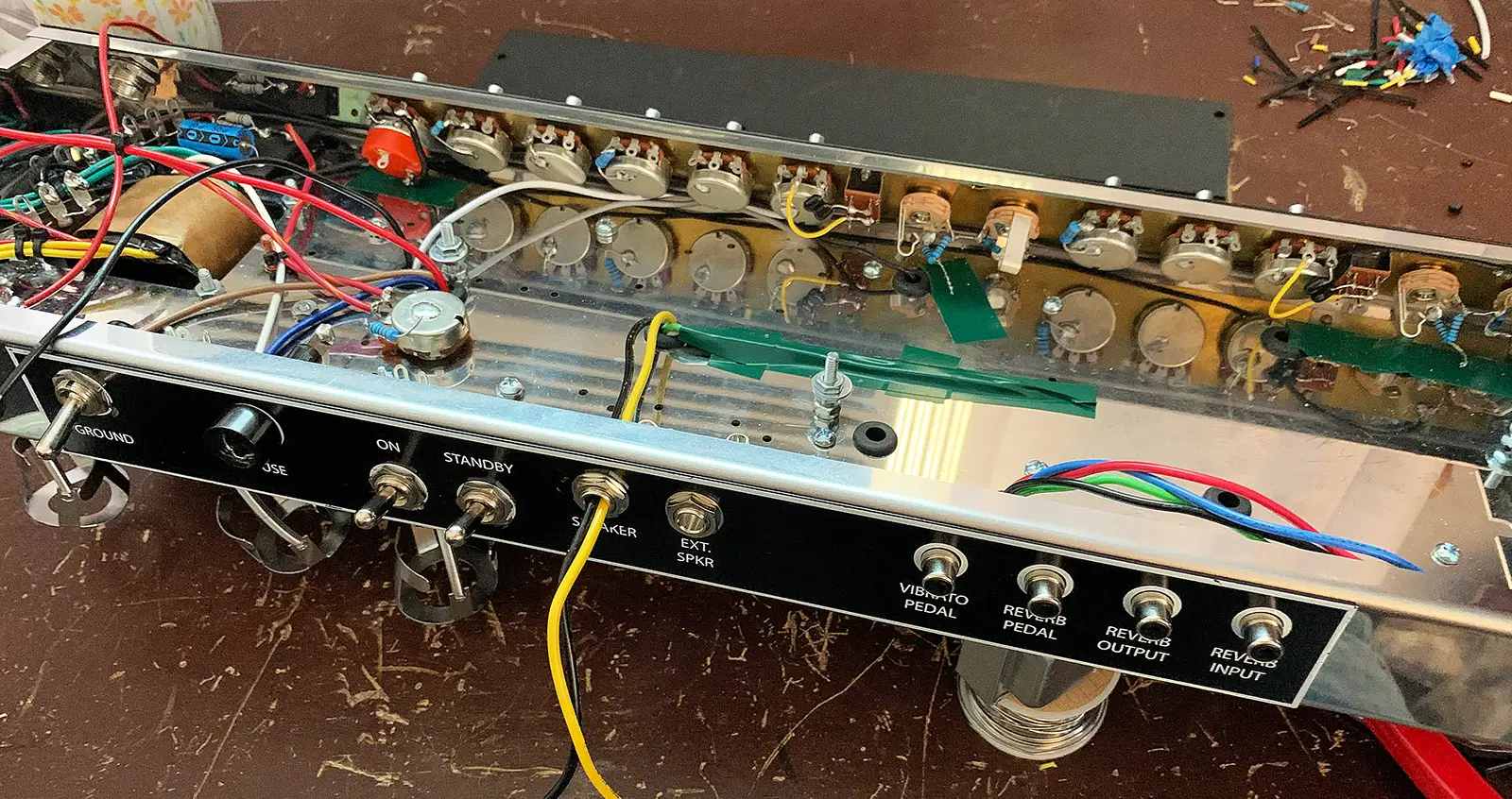 1965 Deluxe Reverb High Power Guitar Amp Build | SeanRose.com