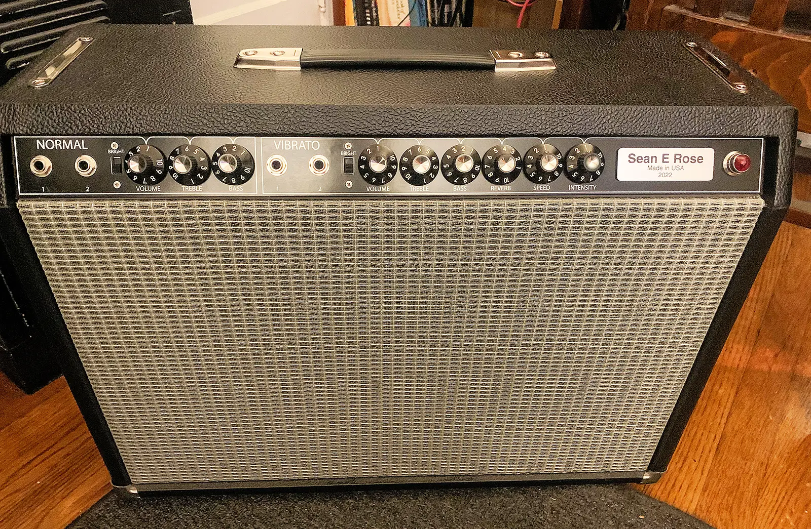 1965 Deluxe Reverb High Power Guitar Amp Build | SeanRose.com