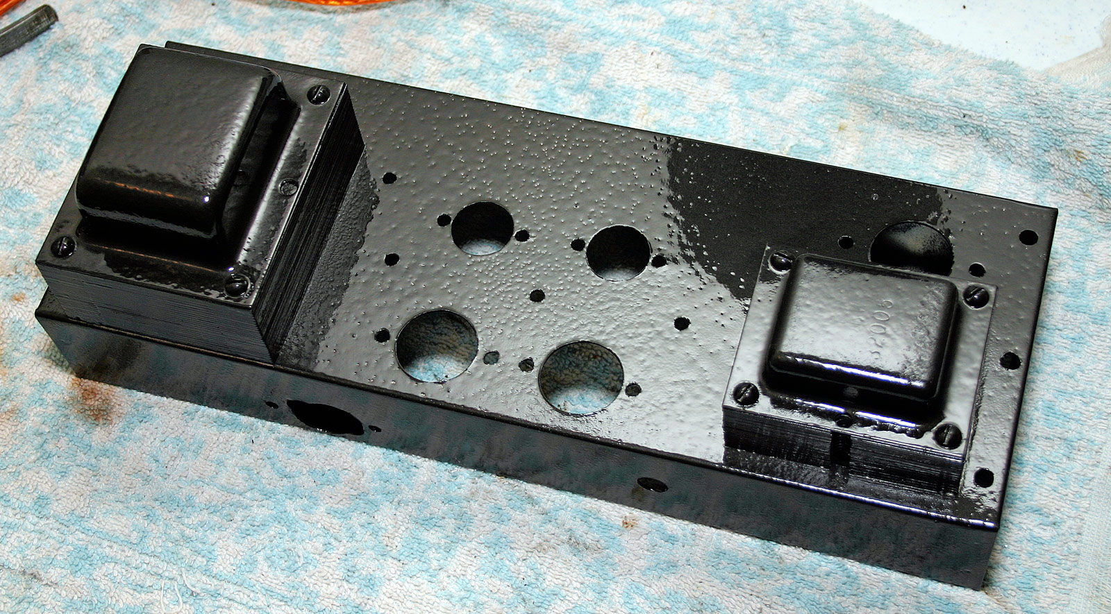 Oak Cabinet Dual Mini Studio Guitar Amp Build by Sean Rose