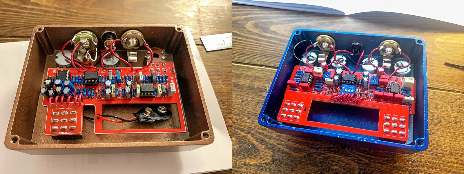 Building StewMac Ghost Drive and 2 Kings Boost Guitar Pedal Kits by Sean Rose