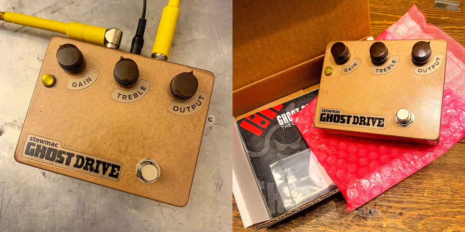 Building StewMac Ghost Drive and 2 Kings Boost Guitar Pedal Kits | SeanRose.com