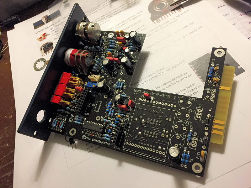 CAPI 312 and Sound Skulptor MP573 Microphone Preamps Build by Sean Rose