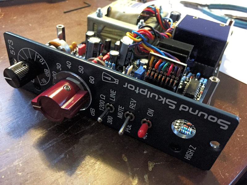 CAPI 312 and Sound Skulptor MP573 Microphone Preamps Build by Sean Rose
