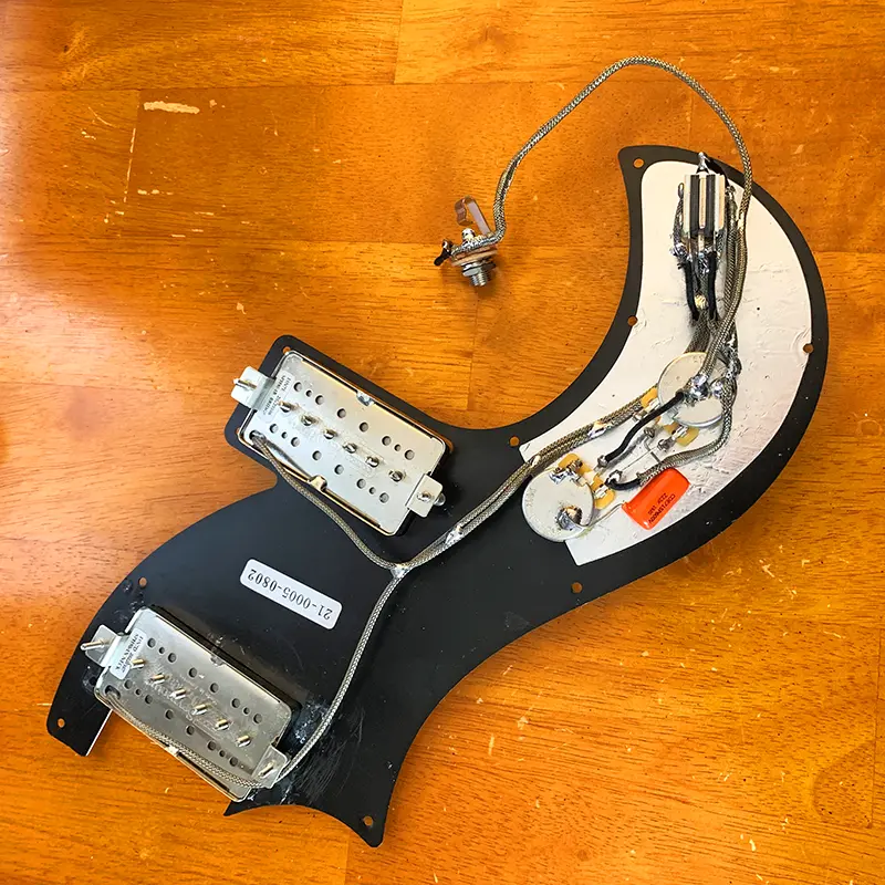How to Put Humbuckers In a PRS Vela by Sean Rose