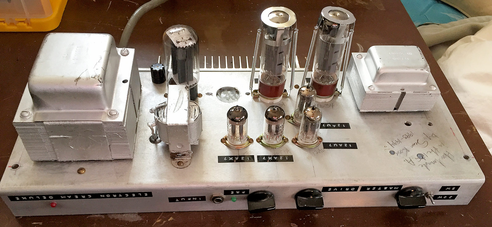1993-2021 Studio Guitar Amp Build by Sean Rose