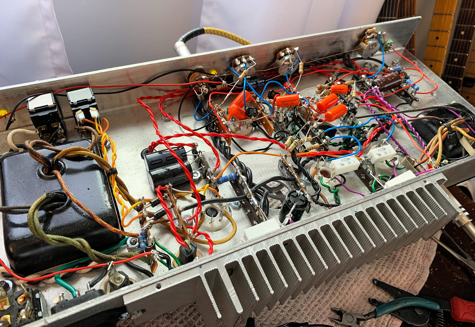 1993-2021 Studio Guitar Amp Build by Sean Rose