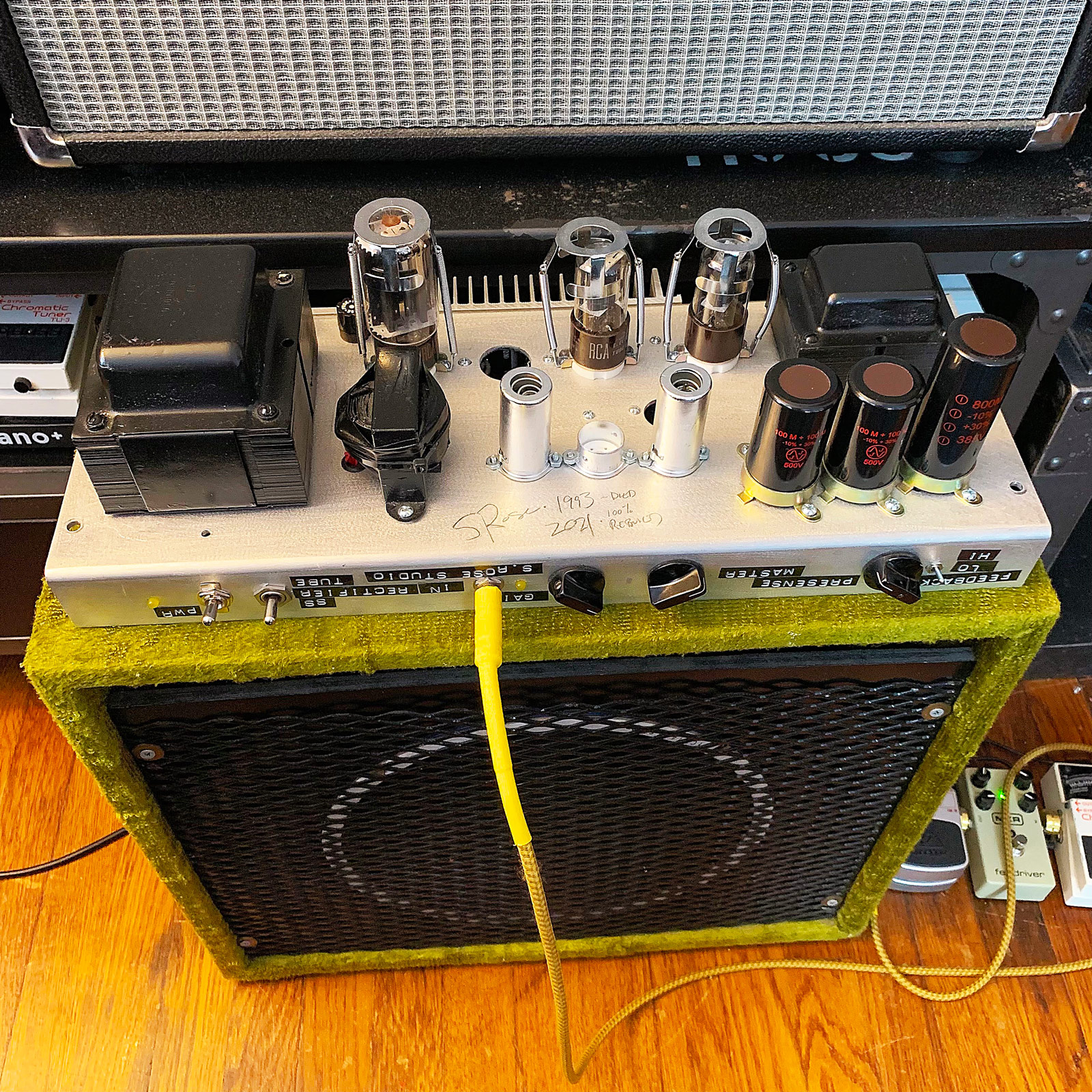 1993-2021 Studio Guitar Amp Build by Sean Rose