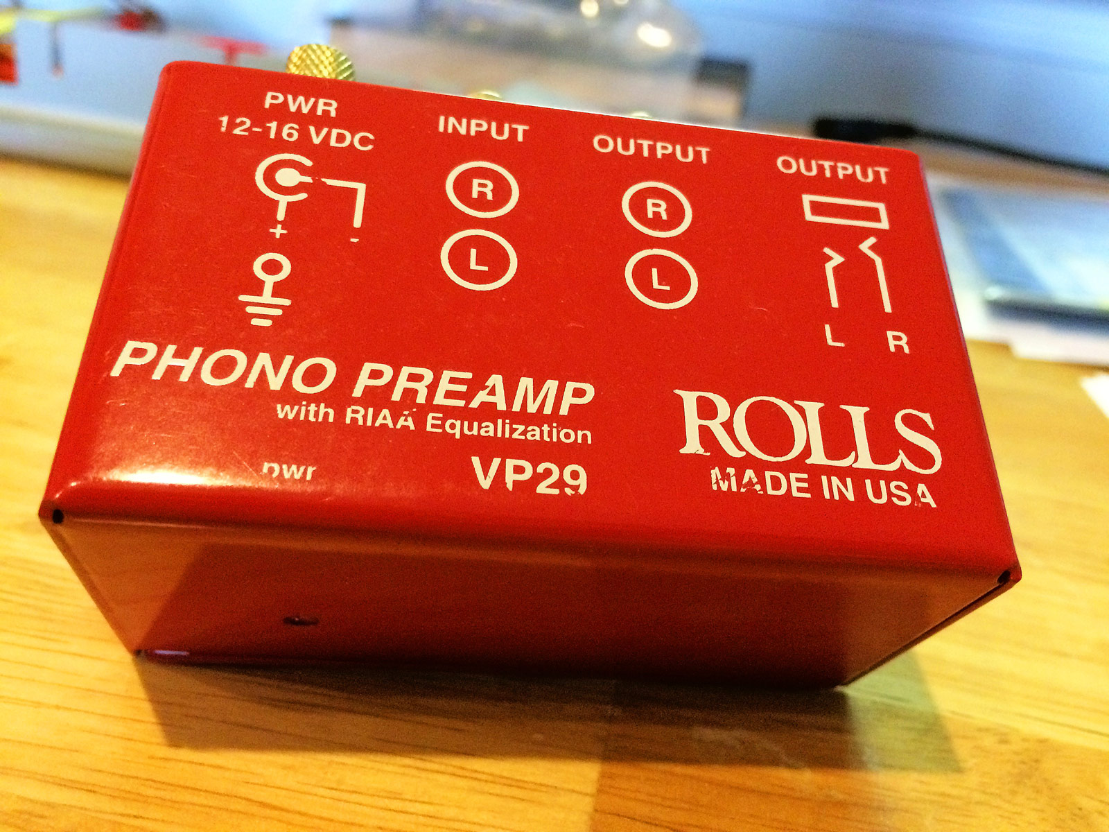 Rolls VP29 Phono Preamp Enhancement