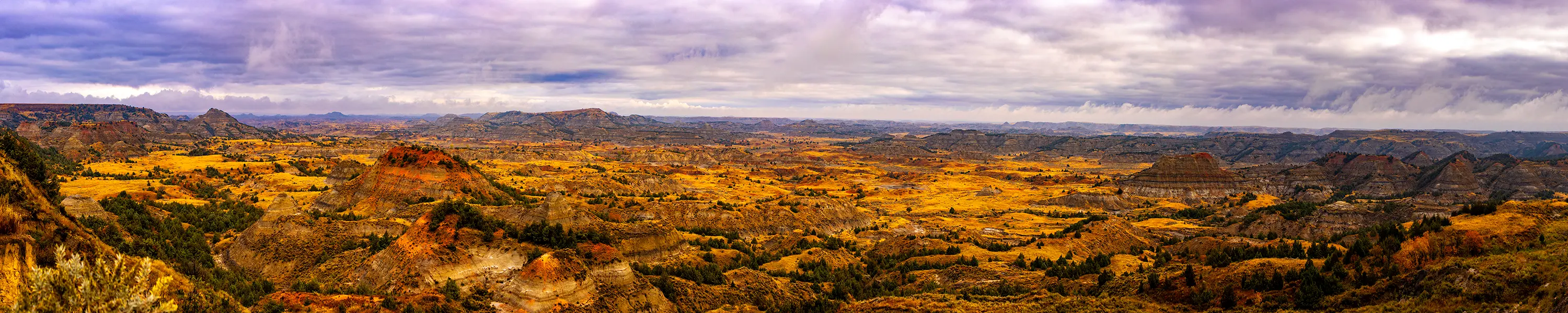 Theodore Roosevelt National Park ND - Panorama Photography By Sean Rose