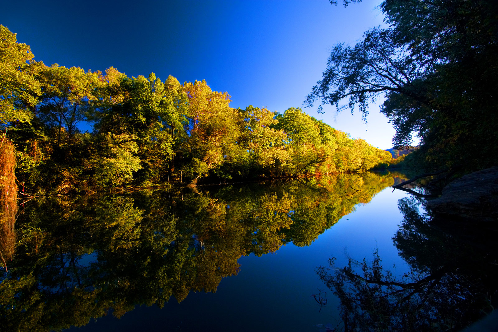 Evening on the Coal River Lincoln County WV - Landscape Photography | SeanRose.com