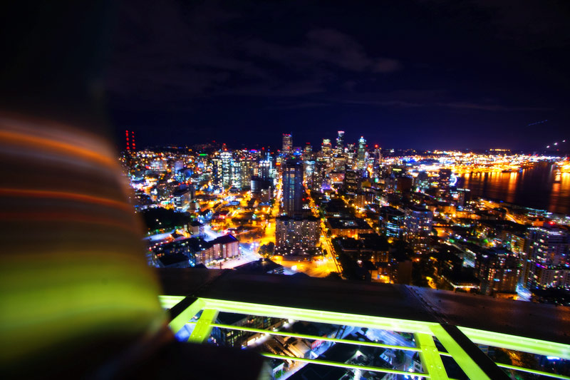 View from the Space Needle Seattle WA - Landscape Photography | SeanRose.com