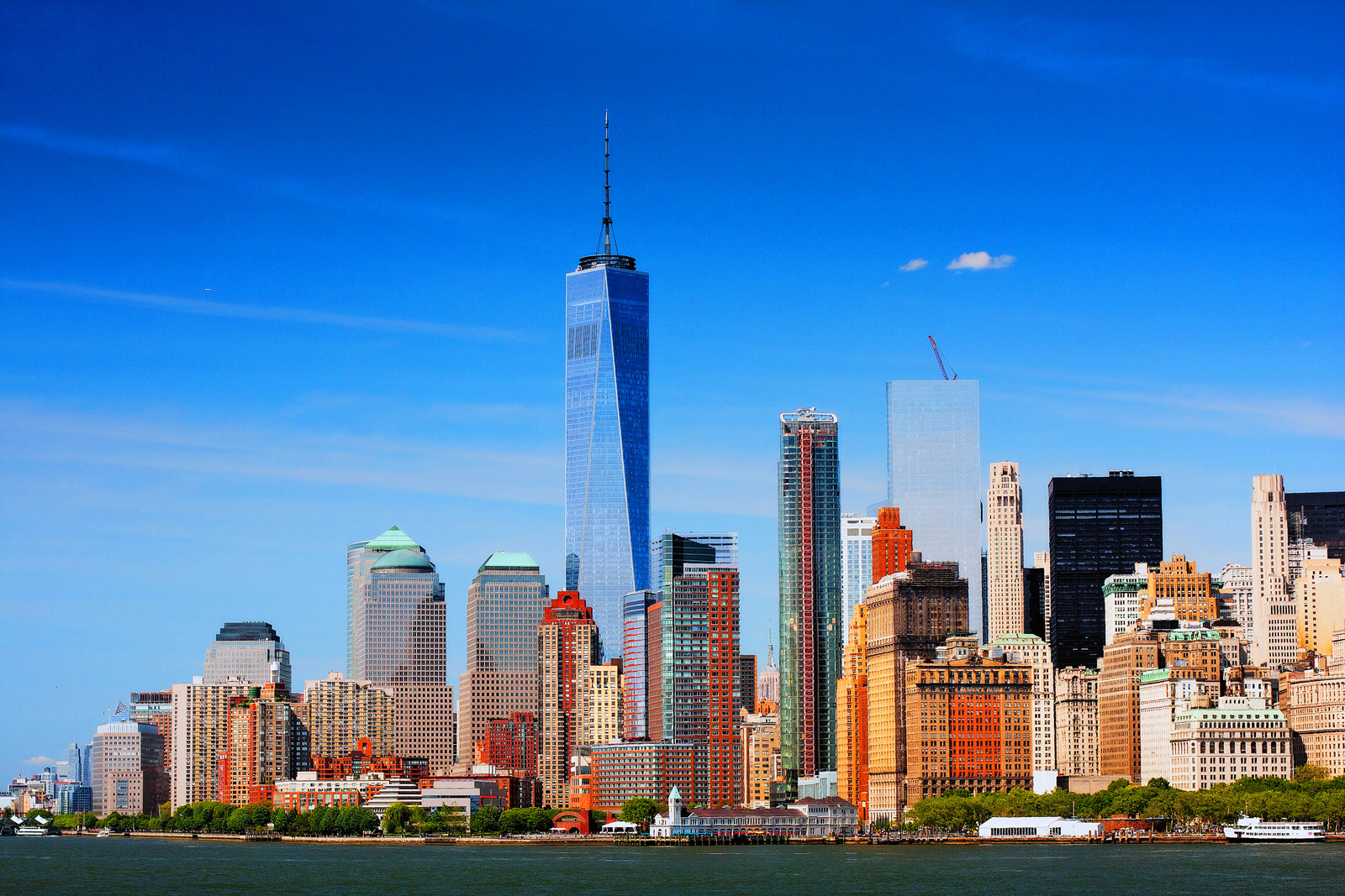 New York City Skyline from Staten Island Ferry NY NY - Landscape Photography | SeanRose.com