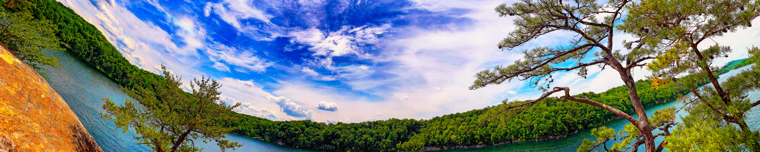 Long Point Overlook Summersville Lake Summersville WV - Panorama Photography | SeanRose.com