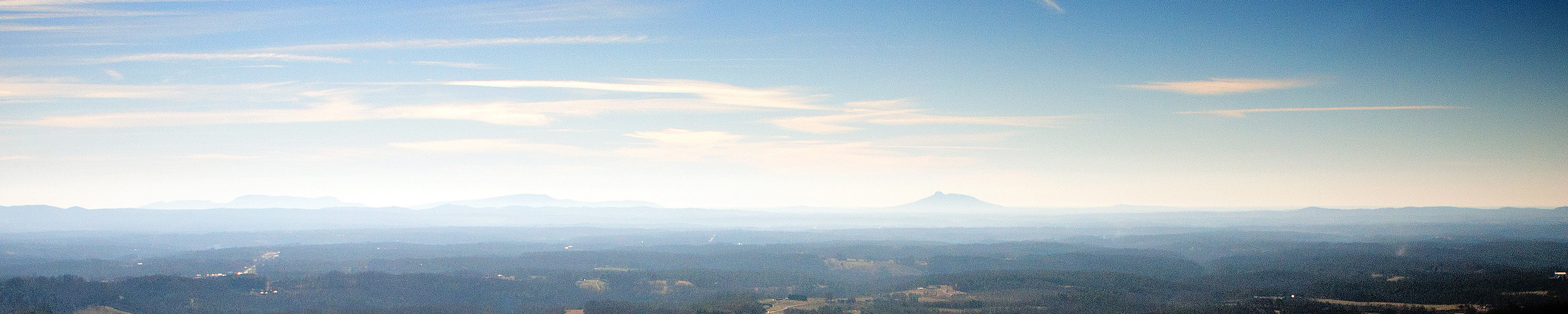 Continental Divide Looking from Virginia into North Carolina Fancy Gap VA - Panorama Photography | SeanRose.com