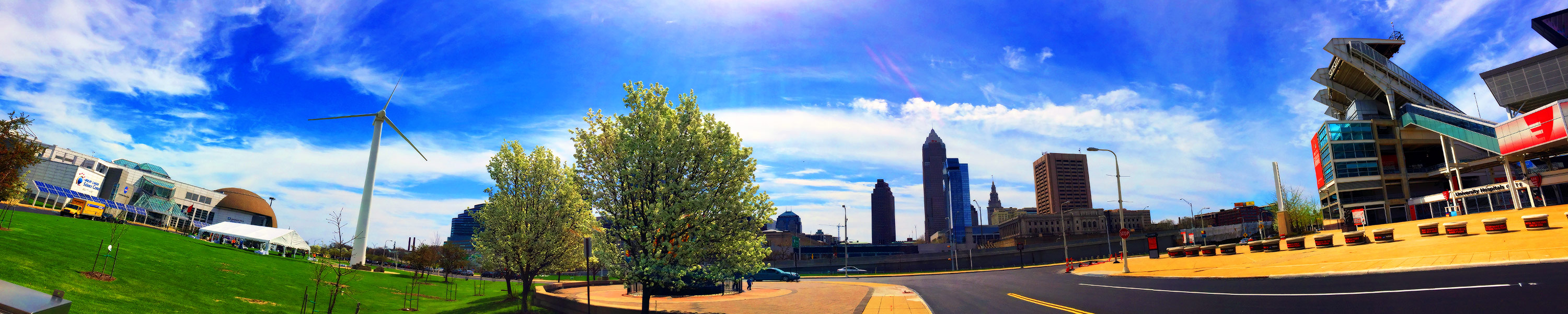 Downtown Cleveland OH - Panorama Photography | SeanRose.com