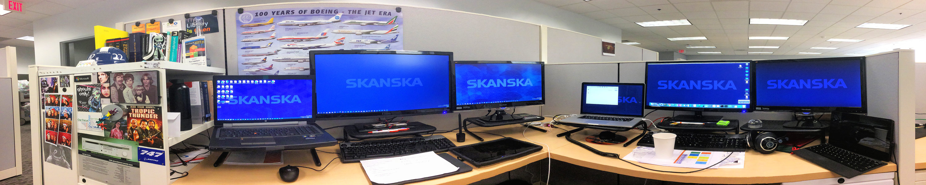 At the Office Charlotte NC - Panorama Photography | SeanRose.com