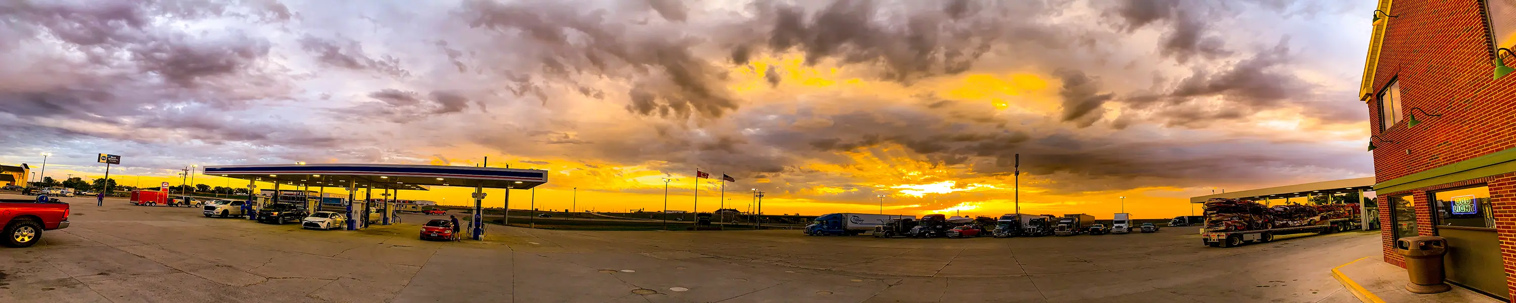 Sunset Watertown SD - Panorama Photography | SeanRose.com