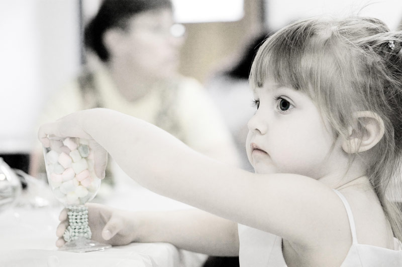 Child at Wedding. Portrait Photography By Sean Rose
