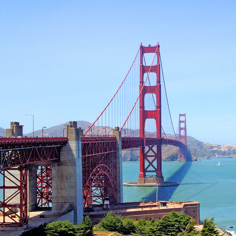 Golden Gate Bridge, San Francisco CA. #ShotOniPhone Photography | SeanRose.com